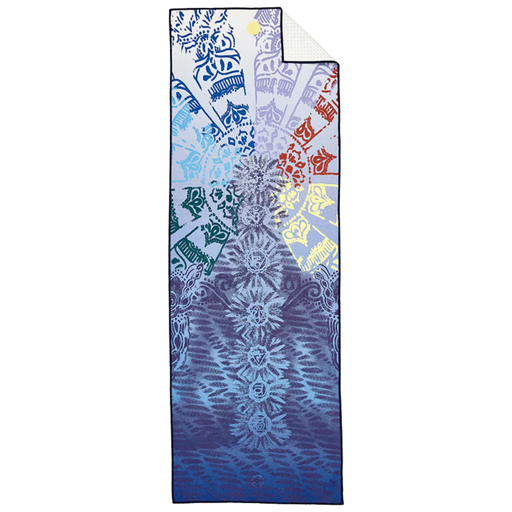 [207345-BB] Manduka YOGITOES Yoga Mat Towel Chakra Print
