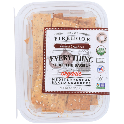 [207920-BB] Firehook Organic Everything Crackers 5.5oz