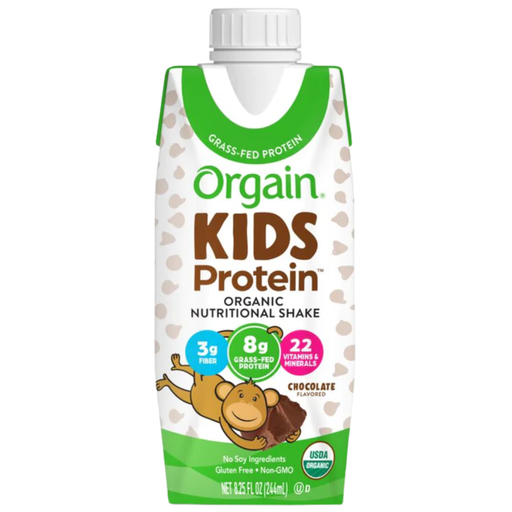 [207928-BB] Orgain Kids Chocolate Nutritional Shake 8.25oz