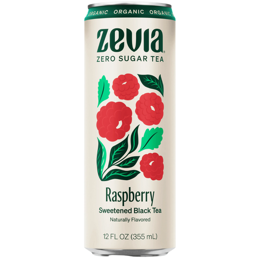 [207940-BB] Zevia Organic Black Raspberry Tea 12oz