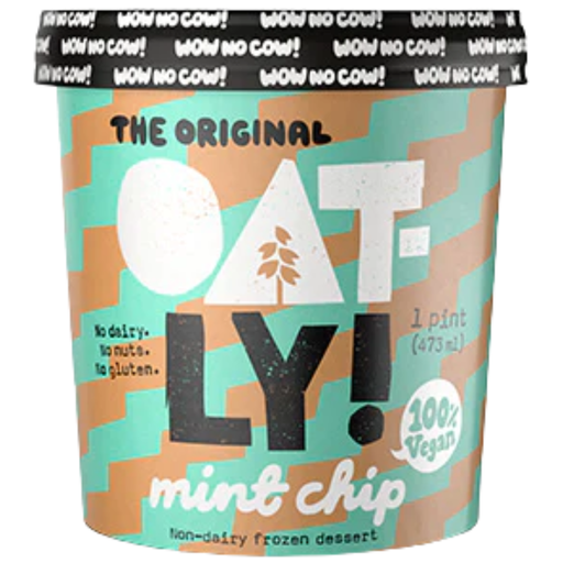 [207946-BB] Oatly Dairy Free Frozen Dessert Mint Chip 16oz 