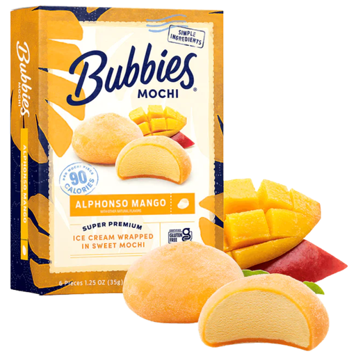 [207952-BB] Bubbies Hawaii Mango Mochi 7.5oz