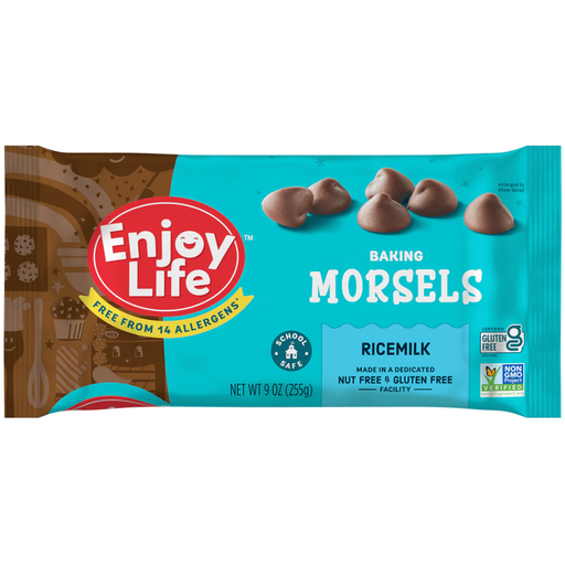 [207963-BB] Enjoy Life Chocolate Morsels Rice Milk Baking Snack 9oz