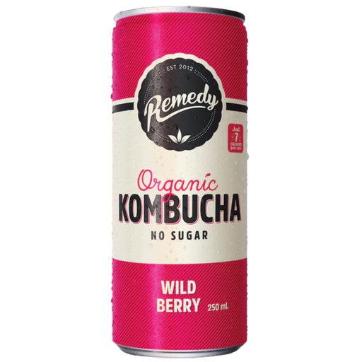 [207994-BB] Remedy Kombucha Wild Berry 250ml
