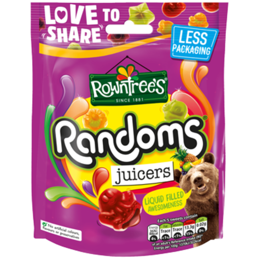 [207999-BB] Rowntrees Randoms Juicers Pouch 140g