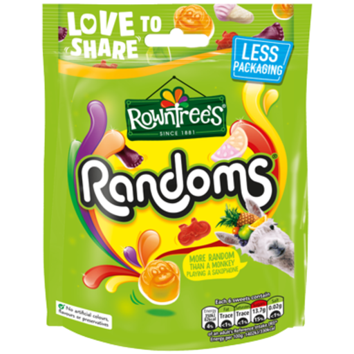 [208000-BB] Rowntrees Randoms Pouch 120g