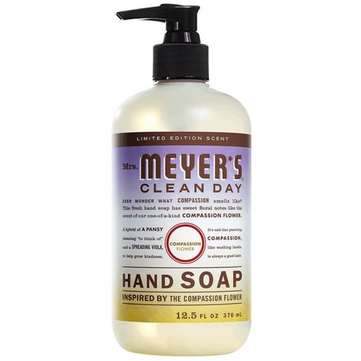 [208008-BB] Mrs Meyer's Liquid Hand Soap Compassion Flower 12.5oz