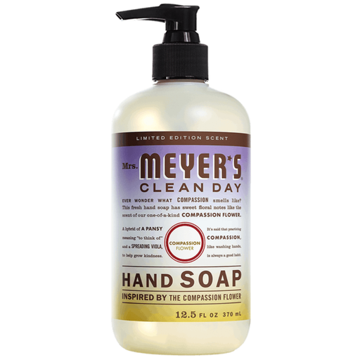 [208008-BB] Mrs. Meyer's Clean Day Liquid Hand Soap Compassion Flower 12.5oz