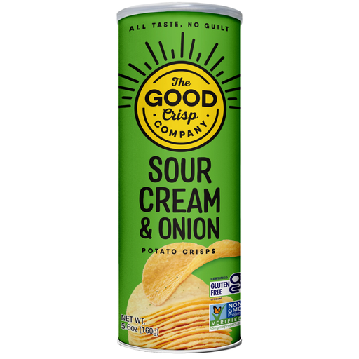[208021-BB] The Good Crisp Company Sour Cream & Onion 5.6oz