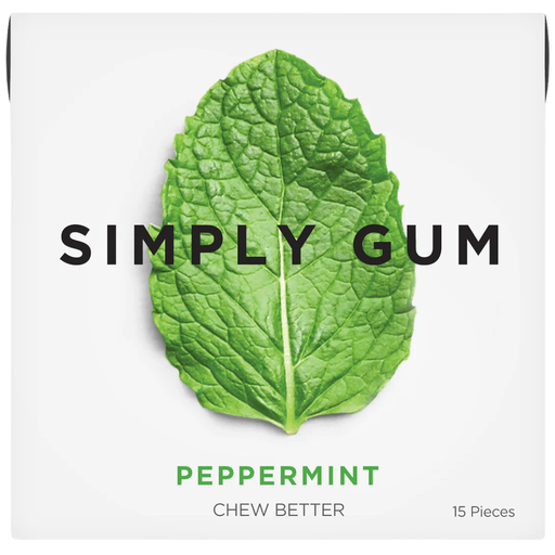 [208043-BB] Simply Gum All Natural Mint 15ct