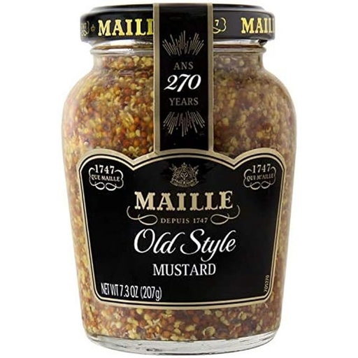 [208045-BB] Maille Old Style Whole Grain Dijon Mustard 7.3oz