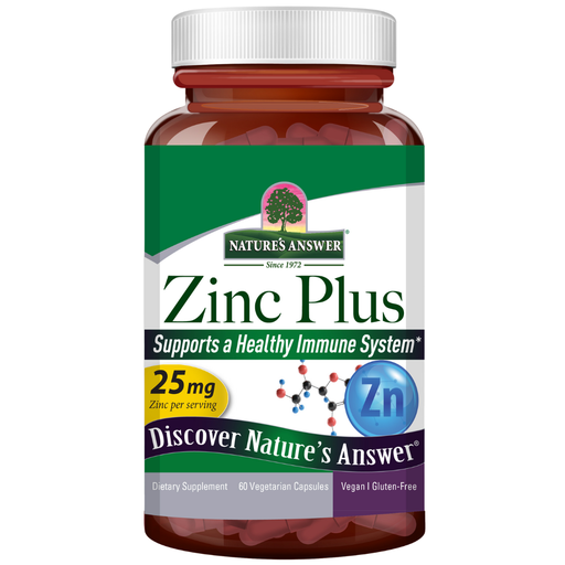 [208053-BB] Nature's Answer Zinc Plus 60ct