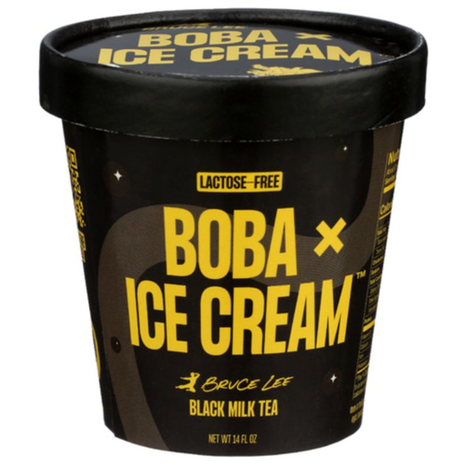 [208070-BB] Boba x Ice Cream Lactose Free Black Milk Tea 14oz