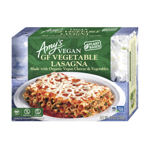 [208077-BB] Amy's Gluten Free Vegan Vegetable Lasagna 9oz