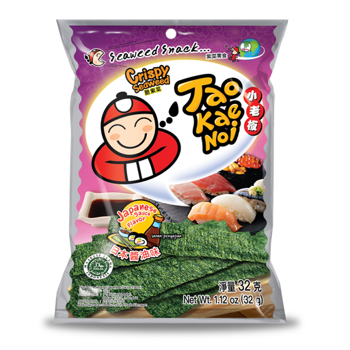 [208079-BB] Tao Kae Noi Crispy Seaweed Japanese Sauce Flavour 1.12oz
