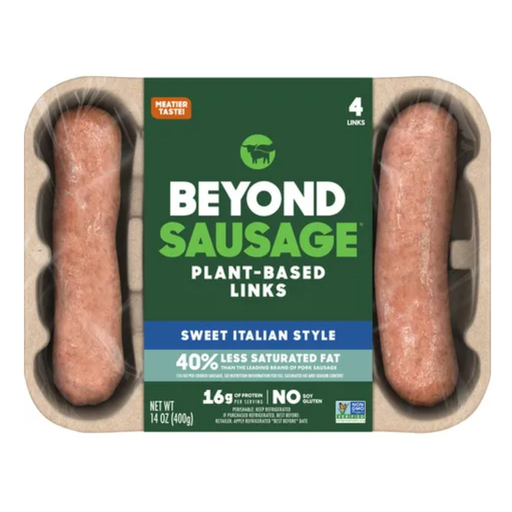 [208082-BB] Beyond Meat Plant-Based Sweet Italian Sausage Links 14oz
