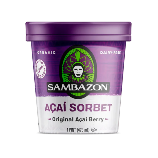 [208083-BB] Sambazon Organic Acai Berry Sorbet 16oz