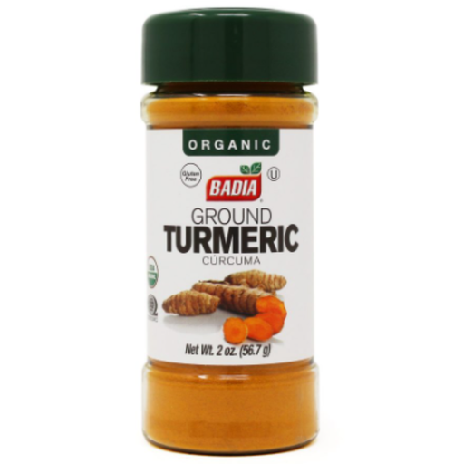[208097-BB]  Badia Organic Ground Turmeric Spice 2oz                        
