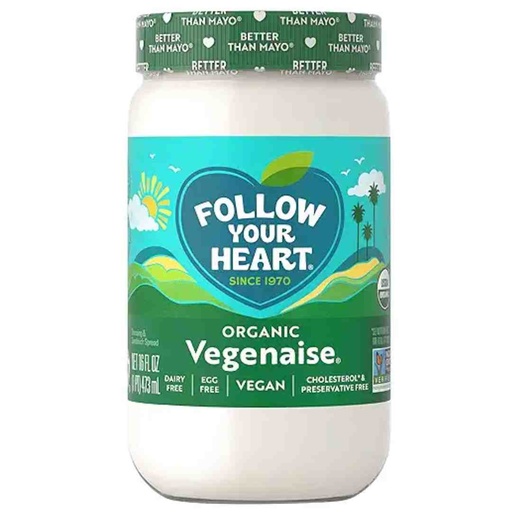 [208100-BB] Follow Your Heart Organic Vegenaise 14oz
