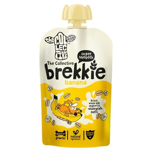 [208108-BB] The Collective Dairy Kids Brekkie Banana & Oats Yoghurt 110g