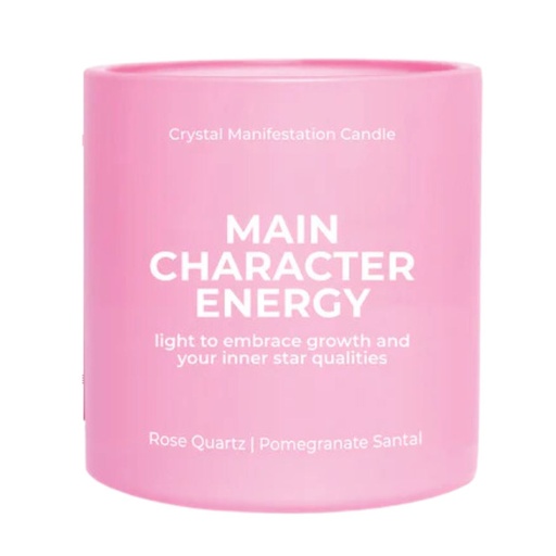 [208117-BB] Main Character Energy Crystal Manifestation Candle