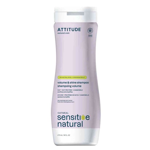 [208148-BB] Attitude Sensitive Skin Soothing & Volumising Shampoo 16oz