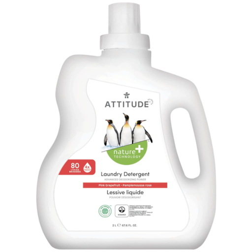 [208163-BB] Attitude Fabric Softener Pink Grapefruit 2L 80 Loads