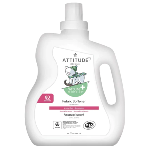 [208165-BB] Attitude Fabric Softener Unscented 2L 80 Loads