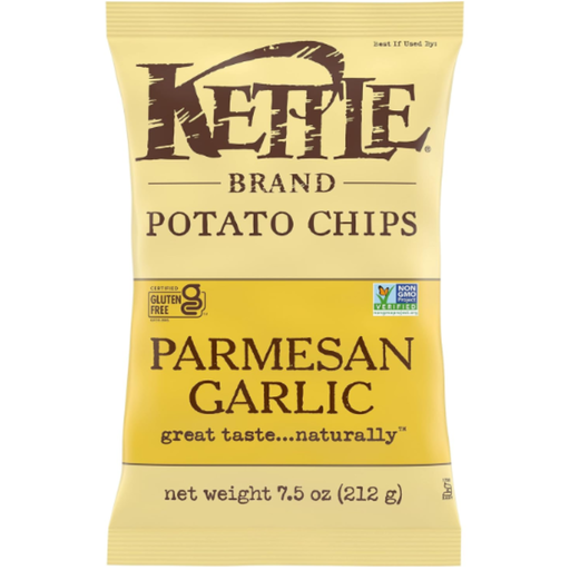 [208172-BB] Kettle Chips Parmesan Garlic 7.5oz