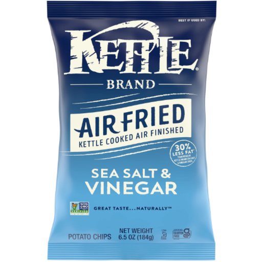 [208173-BB] Kettle Chips Sea Salt & Vinegar 6.5oz