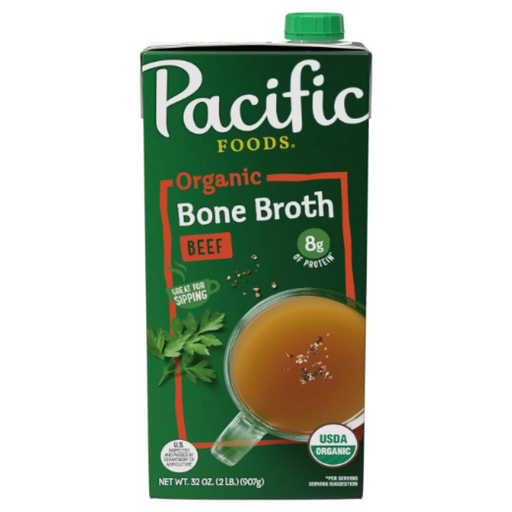 [208185-BB] Pacific Foods Organic Beef Broth 32oz