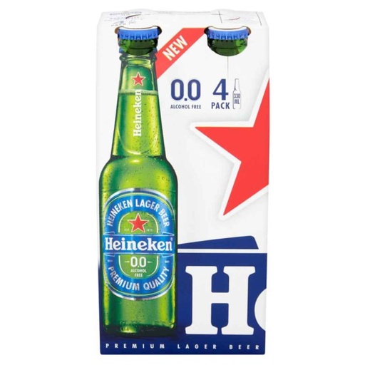 [208198-BB] Heineken 0% Non-Alcoholic Beer 4 x 330ml