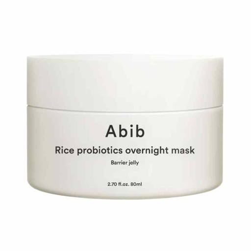 [208208-BB] Abib Rice Probiotics Overnight Barrier Jelly Mask 80ml
