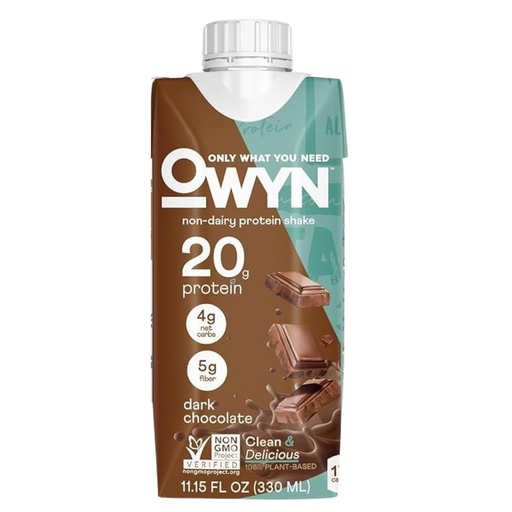 [208305-BB] Owyn Plant Based Dark Chocolate Protein Shake 11.14oz