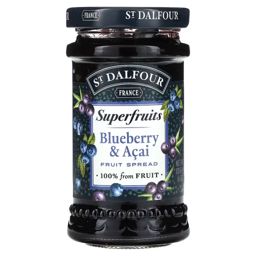 [208312-BB] St. Dalfour Blueberry Acai Fruit Spread 6oz.