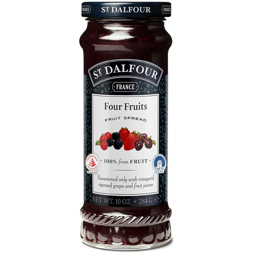 [208313-BB] St. Dalfour Four Fruits Spread 10oz