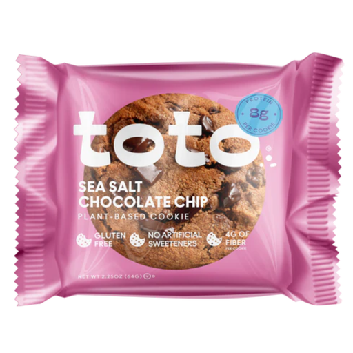 [208320-BB] Toto Plant Based Sea Salt Chocolate Chip Cookie 2.5oz