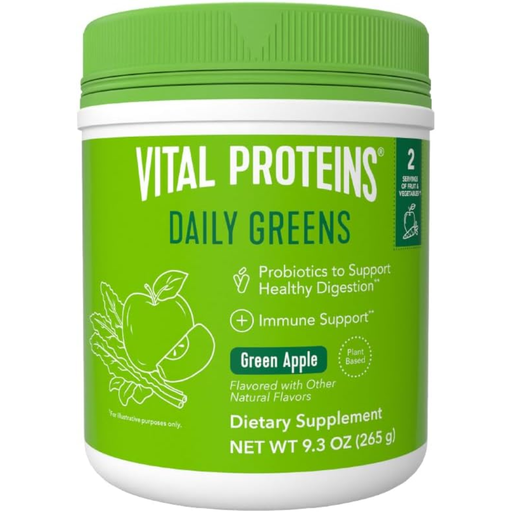 [208322-BB] Vital Proteins Daily Greens Green Apple 9.3oz