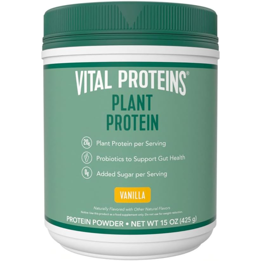 [208323-BB] Vital Proteins Plant Protein Powder Vanilla 15oz