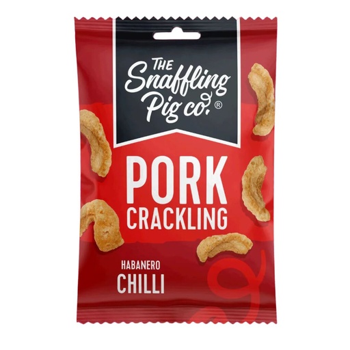 [208345-BB] Snaffling Pig Hot to Trot Habenero Pork Crackling 40g