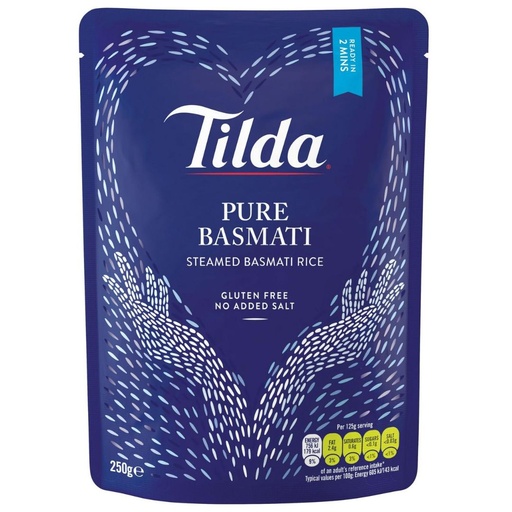 [208347-BB] Tilda Microwave Basmati Rice Classics 250g