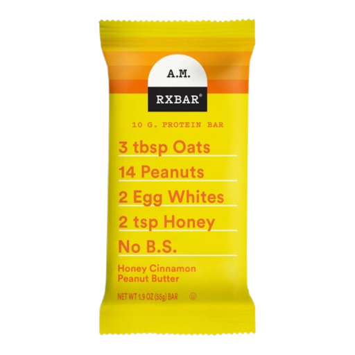 [208360-BB] RxBar Honey Cinnamon Peanut Butter Protein Bar 1.9oz.