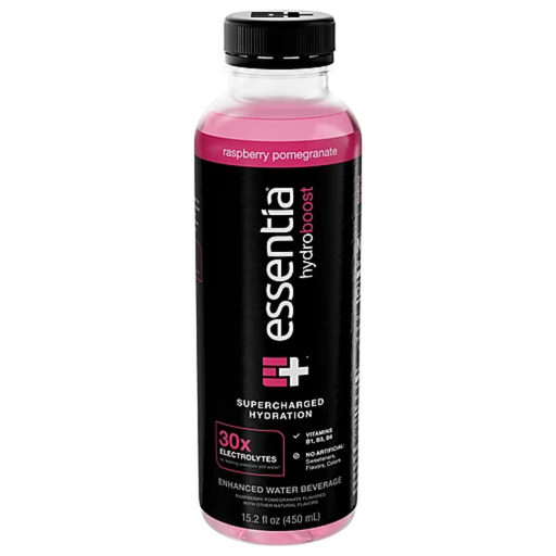[208364-BB] Essentia Water Hydroboost Raspberry Pomegranate Enhanced Water 15.2oz