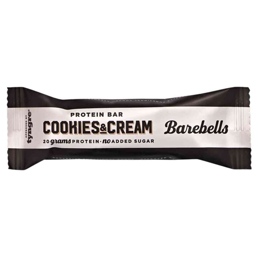 [208365-BB] Barebells Cookies & Cream Protein Bar 1.94oz