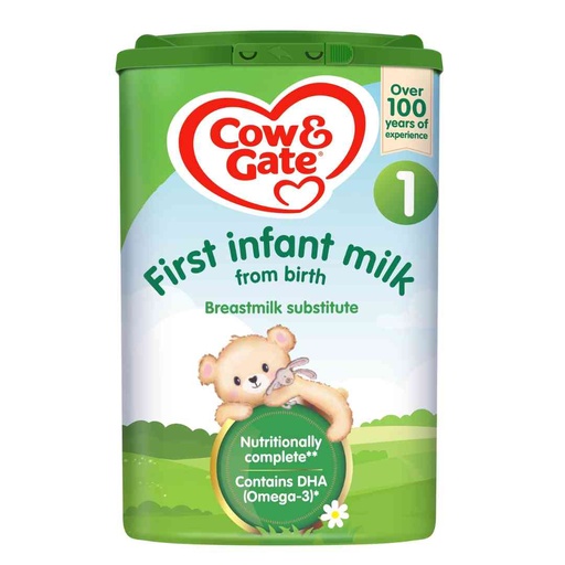 [208391-BB] Cow & Gate First Baby Milk Formula From Birth 800g