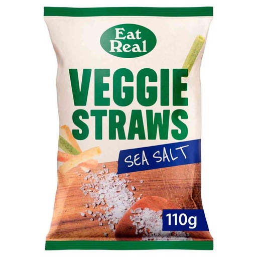 [208395-BB] Eat Real Sea Salt Veggie Straws 110g