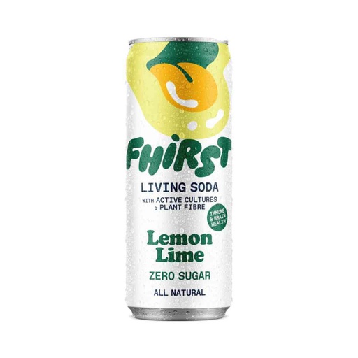 [208401-BB] Fhirst Living Soda Lemon Lime 330ml
