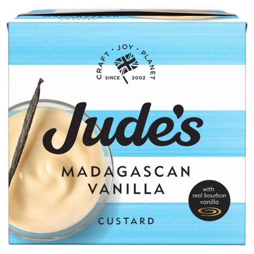 [208406-BB] Jude's Madagascan Vanilla Custard 500g