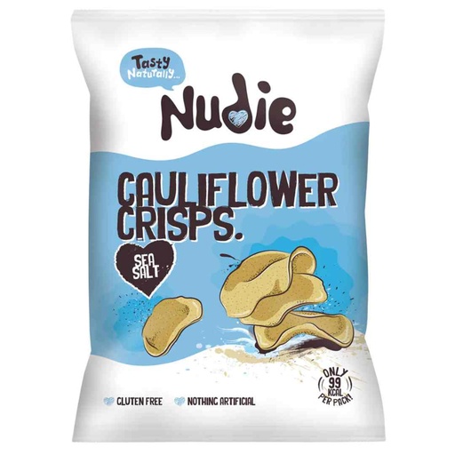 [208410-BB] Nudie Cauliflower Crisps Sea Salt 20g