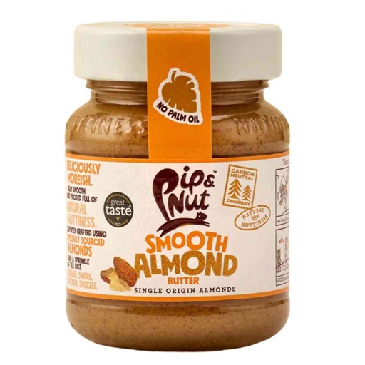 [208411-BB] Pip & Nut Smooth Almond Butter 170g
